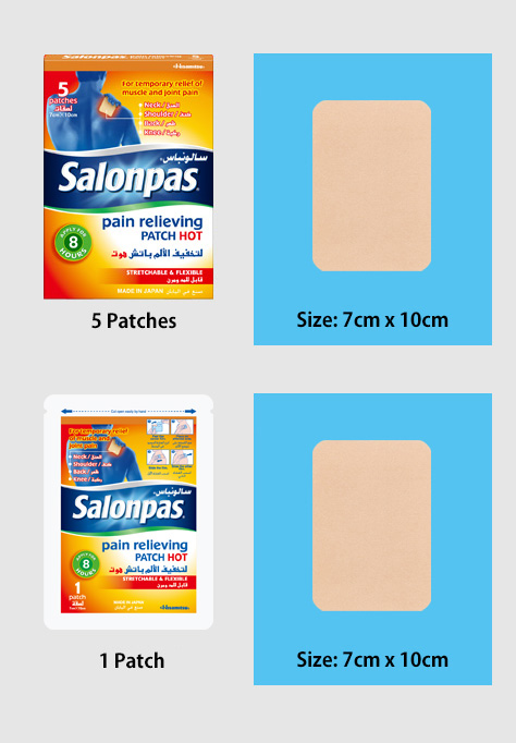 Salonpas Pain Relieving Patch HOT